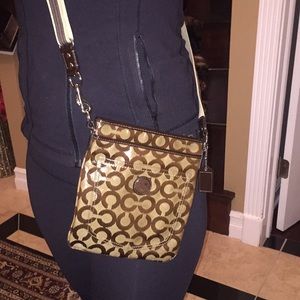 Brown Coach Crossbody